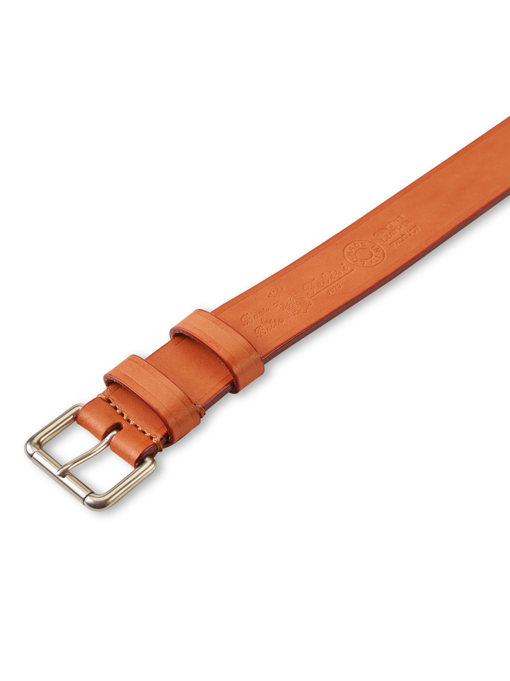 Cognac-colored belt